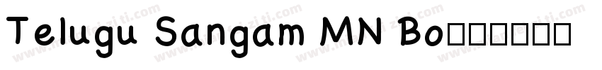 Telugu Sangam MN Bo字体转换